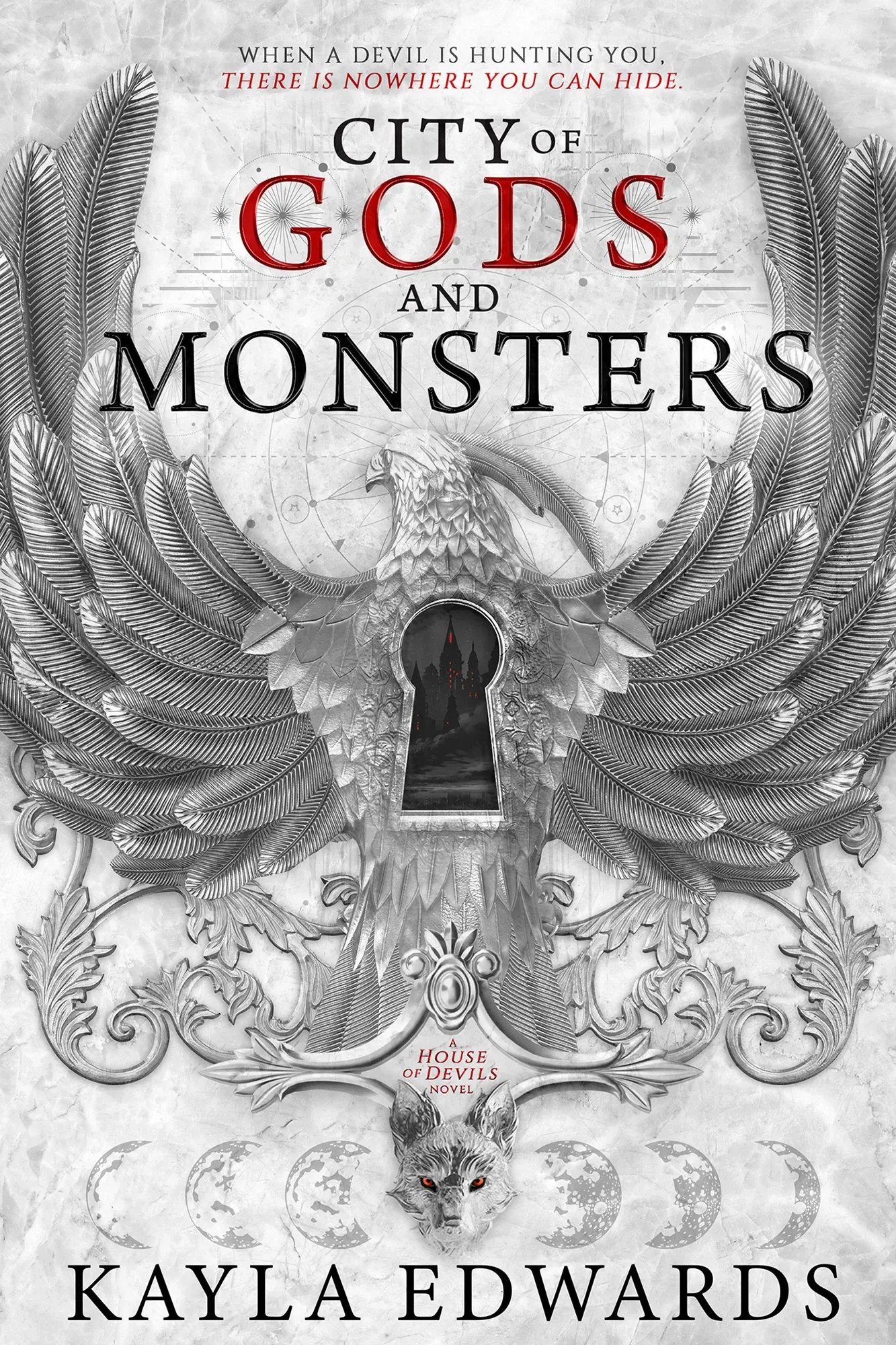 City of Gods and Monsters: A House of Devils Novel, Fantasy cover